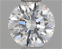 Natural Diamond 0.46 Carats, Round with Excellent Cut, E Color, VS2 Clarity and Certified by GIA