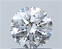 Diamante Natural 0.60 quilates, Redondo , Color D, claridad VVS1 y certificado GIA