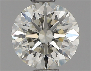 Picture of Natural Diamond 0.70 Carats, Round with Excellent Cut, I Color, VVS2 Clarity and Certified by IGI