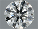 Natural Diamond 0.70 Carats, Round with Excellent Cut, J Color, VS2 Clarity and Certified by IGI