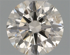 Picture of Natural Diamond 0.40 Carats, Round with Excellent Cut, K Color, I1 Clarity and Certified by IGI
