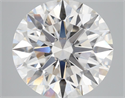Lab Grown Diamond 6.35 Carats, Round with Ideal Cut, G Color, VS1 Clarity and Certified by IGI