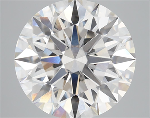 Picture of Lab Grown Diamond 6.35 Carats, Round with Ideal Cut, G Color, VS1 Clarity and Certified by IGI