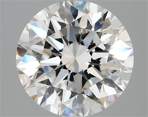 Picture of Lab Grown Diamond 3.08 Carats, Round with Excellent Cut, E Color, VVS2 Clarity and Certified by IGI
