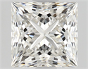 Natural Diamond 0.80 Carats, Princess with  Cut, H Color, VS1 Clarity and Certified by GIA