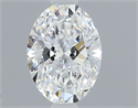 Diamante Natural 0.71 quilates, Ovalado , Color E, claridad VVS1 y certificado GIA