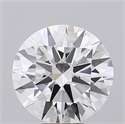 Lab Grown Diamond 7.07 Carats, Round with Ideal Cut, G Color, VVS1 Clarity and Certified by IGI