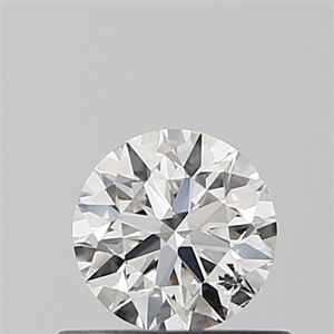 Picture of Natural Diamond 0.41 Carats, Round with Excellent Cut, I Color, SI2 Clarity and Certified by GIA