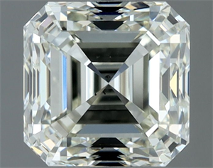 Picture of Natural Diamond 1.00 Carats, Asscher with  Cut, J Color, VS2 Clarity and Certified by IGI