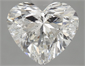Natural Diamond 1.81 Carats, Heart with  Cut, F Color, SI2 Clarity and Certified by GIA