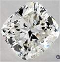 Diamante Natural 5.87 quilates, Del cojín , Color H, claridad VVS2 y certificado GIA