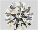 Diamante Natural 0.70 quilates, Redondo , Color J, claridad VS2 y certificado IGI