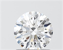 Lab Grown Diamond 1.03 Carats, Round with Ideal Cut, D Color, VVS1 Clarity and Certified by IGI