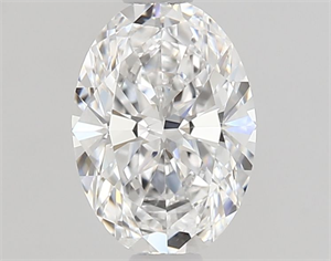 Picture of Natural Diamond 0.71 Carats, Oval with  Cut, D Color, VS1 Clarity and Certified by GIA