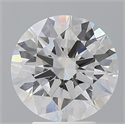 Del inventario de diamantes de laboratorio, 3.53 quilates, Redondo , Color E, claridad VVS2 y certificado IGI