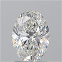 Natural Diamond 1.52 Carats, Oval with  Cut, H Color, VS2 Clarity and Certified by GIA