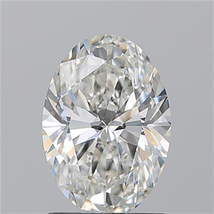 Picture of Natural Diamond 1.52 Carats, Oval with  Cut, H Color, VS2 Clarity and Certified by GIA