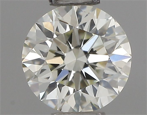 Foto Diamante Natural 0.40 quilates, Redondo , Color J, claridad VVS2 y certificado IGI de