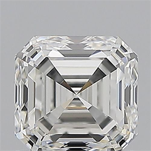 Picture of Natural Diamond 1.01 Carats, Asscher with  Cut, G Color, VVS2 Clarity and Certified by GIA