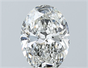 Diamante Natural 1.01 quilates, Ovalado , Color G, claridad SI2 y certificado GIA