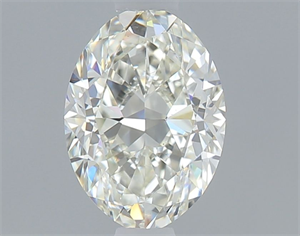 Picture of Natural Diamond 0.50 Carats, Oval with  Cut, J Color, VS2 Clarity and Certified by GIA