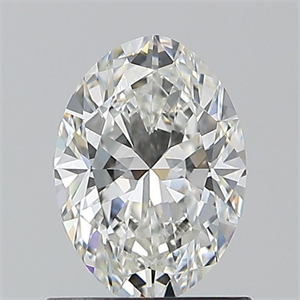 Foto Diamante Natural 0.90 quilates, Ovalado , Color F, claridad VVS2 y certificado GIA de