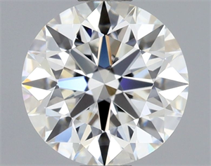 Picture of Natural Diamond 0.85 Carats, Round with Excellent Cut, F Color, VVS2 Clarity and Certified by GIA
