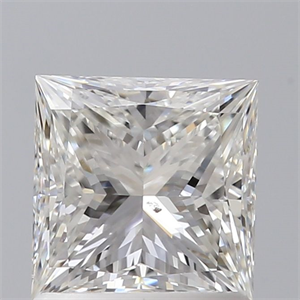 Picture of Natural Diamond 1.22 Carats, Princess with  Cut, G Color, SI1 Clarity and Certified by GIA