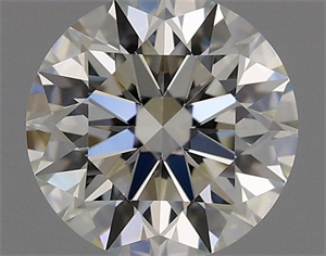 Foto Diamante Natural 0.72 quilates, Redondo , Color H, claridad VVS1 y certificado GIA de