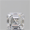 Natural Diamond 1.01 Carats, Asscher with  Cut, D Color, VS1 Clarity and Certified by GIA