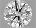 Del inventario de diamantes de laboratorio, 1.17 quilates, Redondo , Color D, claridad SI1 y certificado IGI