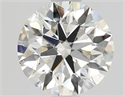 Diamante Natural 1.01 quilates, Redondo , Color H, claridad SI1 y certificado GIA