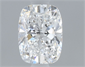 Natural Diamond 0.50 Carats, Cushion with  Cut, D Color, VS2 Clarity and Certified by GIA