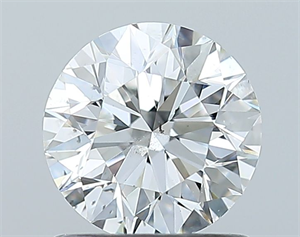 Picture of Natural Diamond 1.00 Carats, Round with Excellent Cut, F Color, SI2 Clarity and Certified by GIA