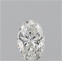 Natural Diamond 0.50 Carats, Oval with  Cut, F Color, VS1 Clarity and Certified by GIA