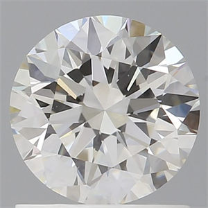 Picture of Natural Diamond 1.07 Carats, Round with Excellent Cut, I Color, VS1 Clarity and Certified by GIA