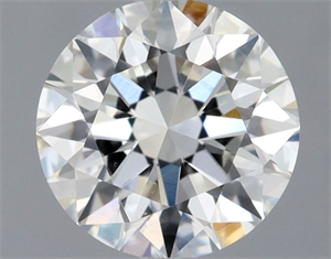 Picture of Natural Diamond 1.02 Carats, Round with Excellent Cut, H Color, SI1 Clarity and Certified by GIA
