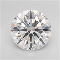 Del inventario de diamantes de laboratorio, 3.00 quilates, Redondo , Color D, claridad VVS2 y certificado GIA