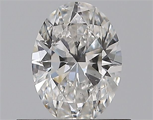 Foto Diamante Natural 0.50 quilates, Ovalado , Color E, claridad SI2 y certificado GIA de
