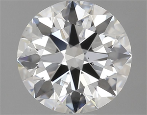 Foto Diamante Natural 0.91 quilates, Redondo , Color F, claridad SI1 y certificado GIA de