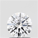 Lab Grown Diamond 1.09 Carats, Round with Excellent Cut, D Color, VVS2 Clarity and Certified by IGI