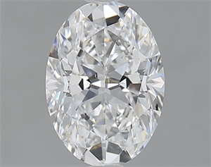 Picture of Natural Diamond 1.01 Carats, Oval with  Cut, E Color, SI1 Clarity and Certified by GIA