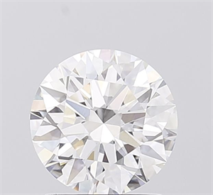 Picture of Lab Grown Diamond 1.50 Carats, Round with Ideal Cut, E Color, VVS2 Clarity and Certified by IGI