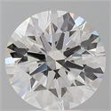 Lab Grown Diamond 5.04 Carats, Round with Ideal Cut, E Color, VVS2 Clarity and Certified by IGI