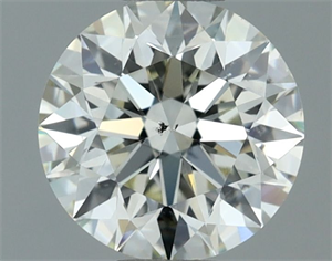 Foto Diamante Natural 1.11 quilates, Redondo , Color J, claridad SI1 y certificado IGI de