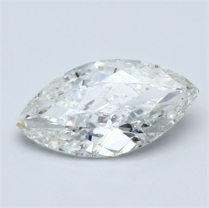 Picture of Natural Diamond 4.01 Carats, Marquise with  Cut, I Color, SI2 Clarity and Certified by GIA