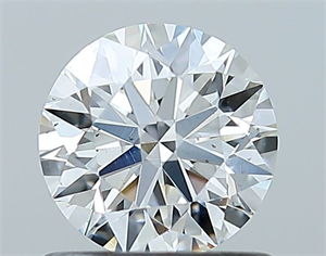 Picture of Natural Diamond 0.82 Carats, Round with Excellent Cut, F Color, SI1 Clarity and Certified by GIA