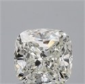 Diamante Natural 0.80 quilates, Del cojín , Color I, claridad VVS2 y certificado GIA