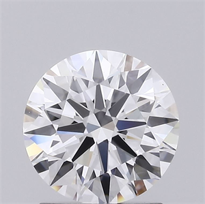 Picture of Lab Grown Diamond 1.35 Carats, Round with Ideal Cut, D Color, VS1 Clarity and Certified by IGI