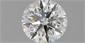 Natural Diamond 0.73 Carats, Round with Very Good Cut, G Color, IF Clarity and Certified by IGI